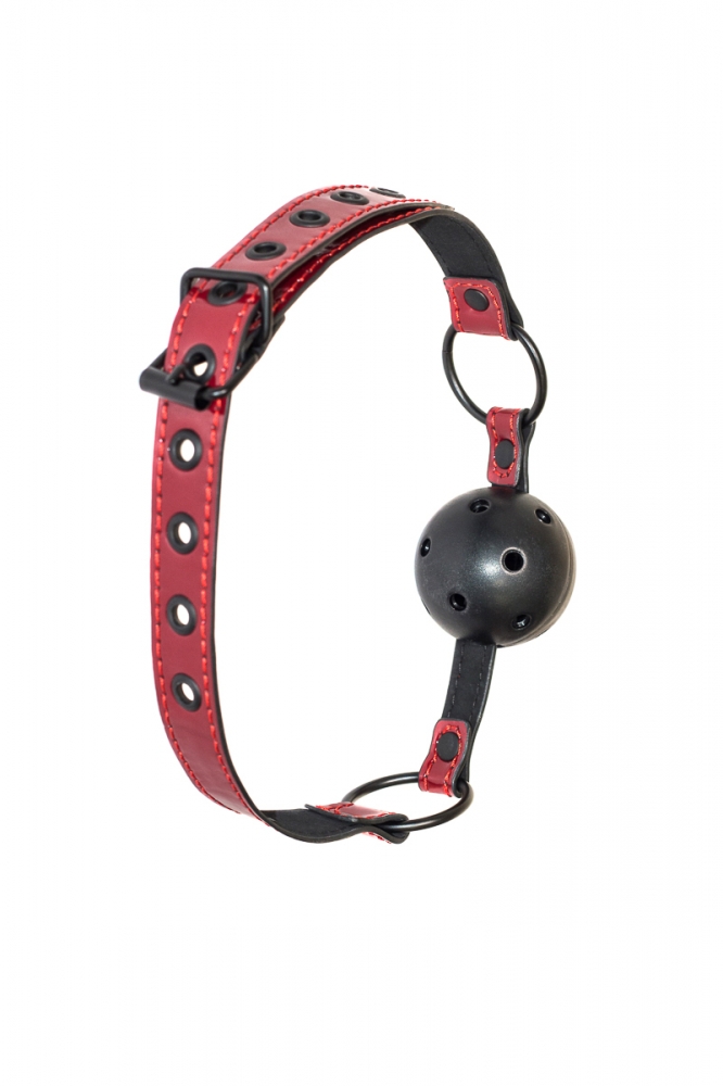 Кляп дышащий большой "Party Hard" черный 