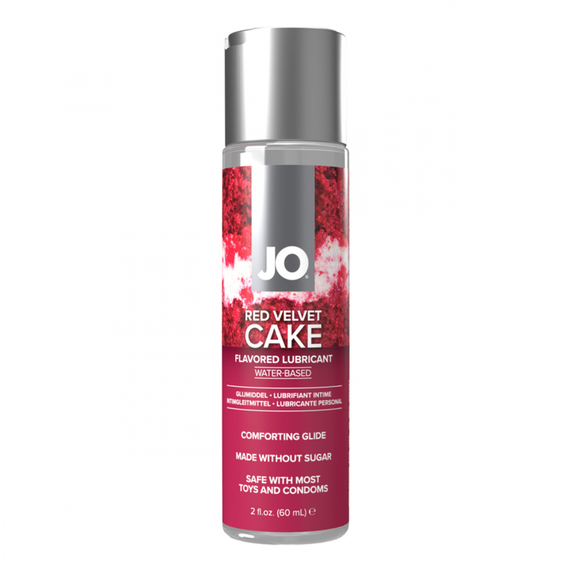 Гель на водной основе "JO Red Velvet Cake" с ароматом и вкусом десерта Красный бархат, 60ml 
