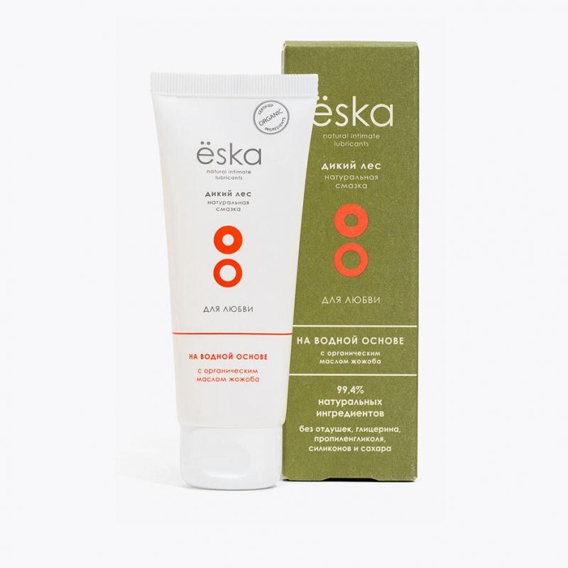 Гель анальный "Eska" с маслом жожоба, 75ml 